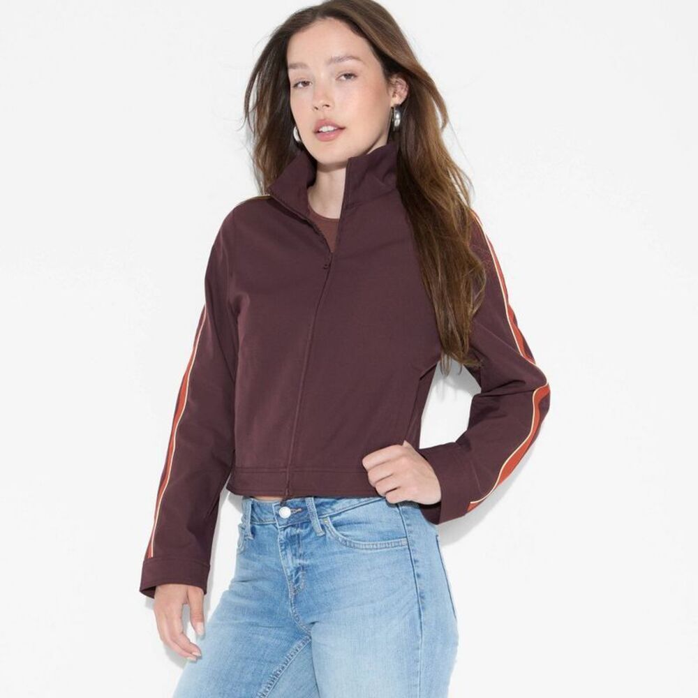 Women's Track Jacket - Wild Fable Dark Red XXS